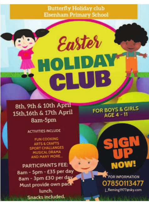 2025 Easter Holiday Club