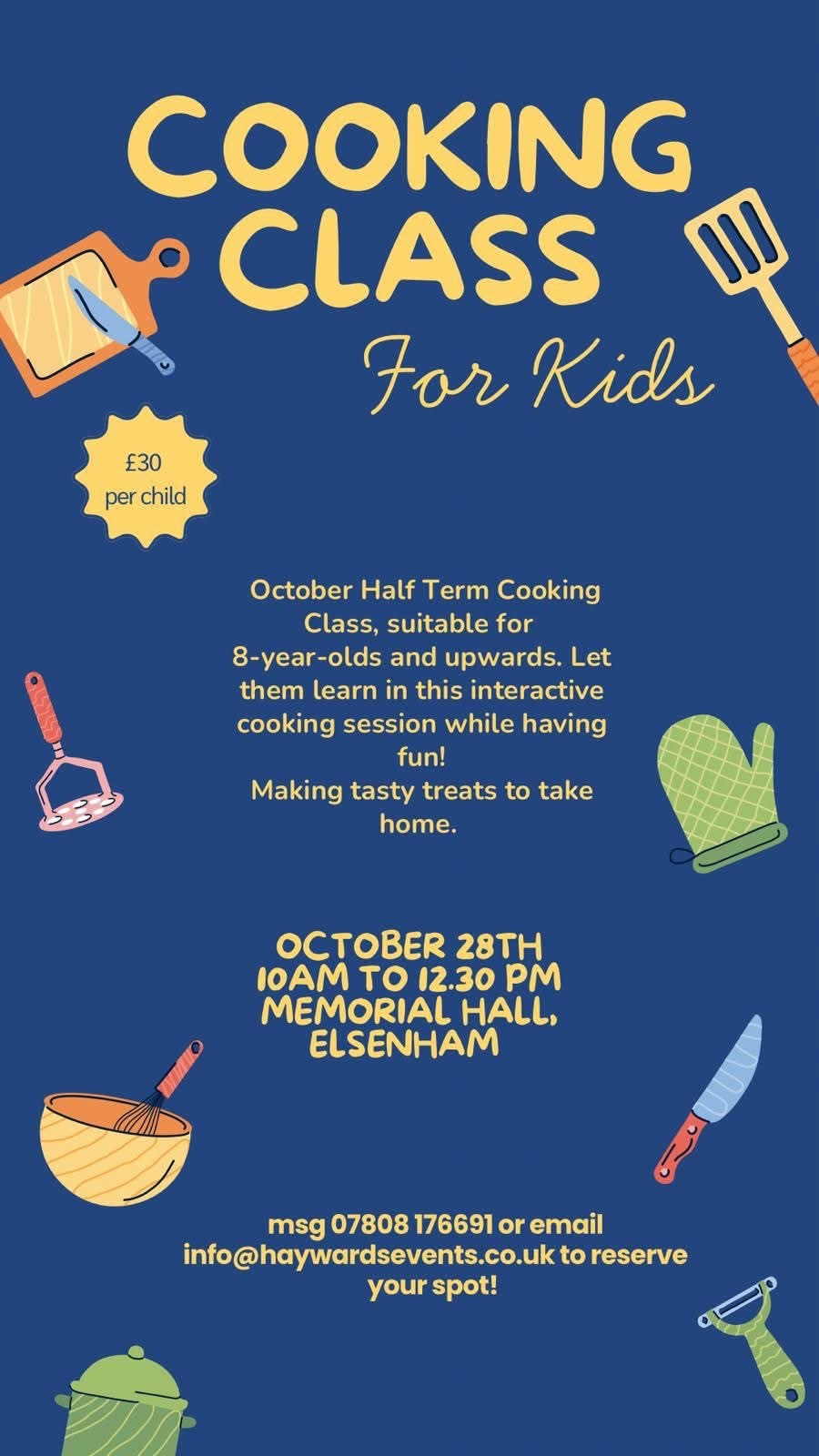 Kids cooking 