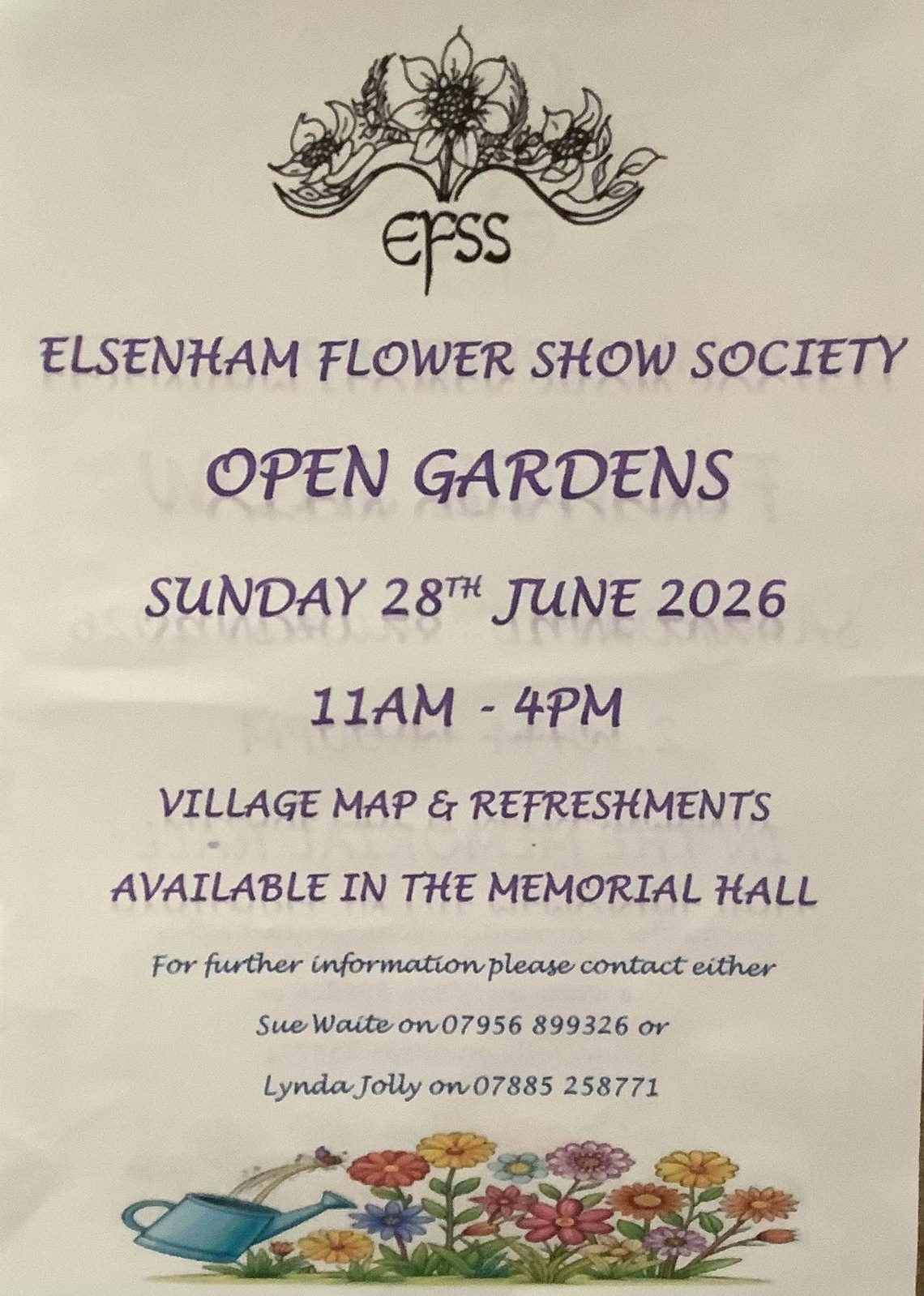 open gardens poster