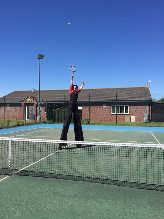 Jebb on Tennis Courts