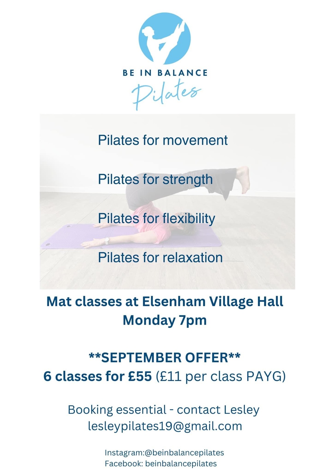 Pilates sep 2024